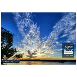 Noosa River Sunset - Aluminum PrintNoosa River Sunset - Aluminum Print