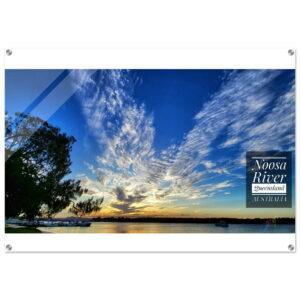 Noosa River Sunset - Acrylic Print