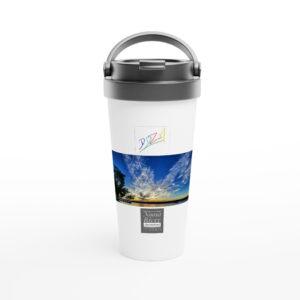 Noosa River Sunset – 15oz Stainless Steel Travel Mug