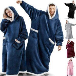 Snuggle Up This Winter with Our Hoodie Blanket