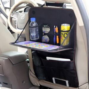 Revamp Your Ride: Car Seat Back Storage Organizer with Tray